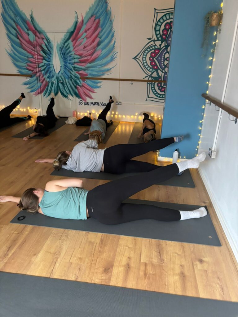 0d0c3781-5075-4d18-9d8a-5d75eba835dd Beginner Pilates class to improve core strength at Toni Marie Yoga Studio